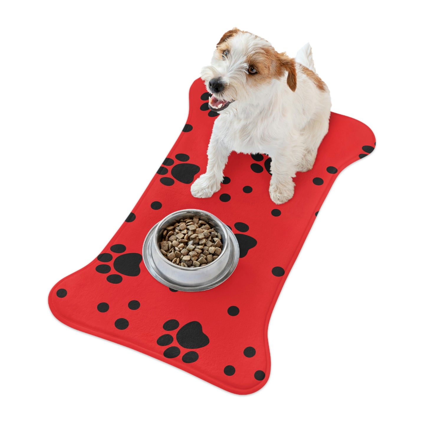 Paw Print Feeding Mat