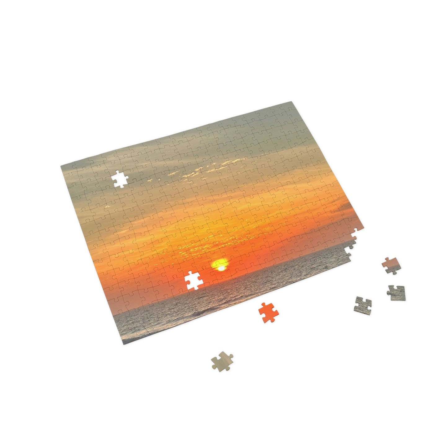 Sunrise Over The Ocean  Puzzle (96, 252, 500, 1000-Piece)