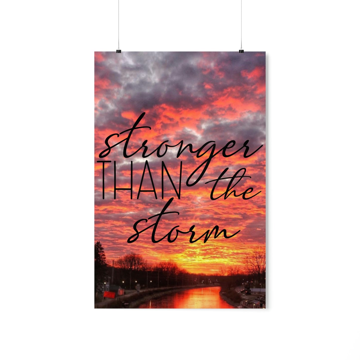 Stronger Than The Storm Poster