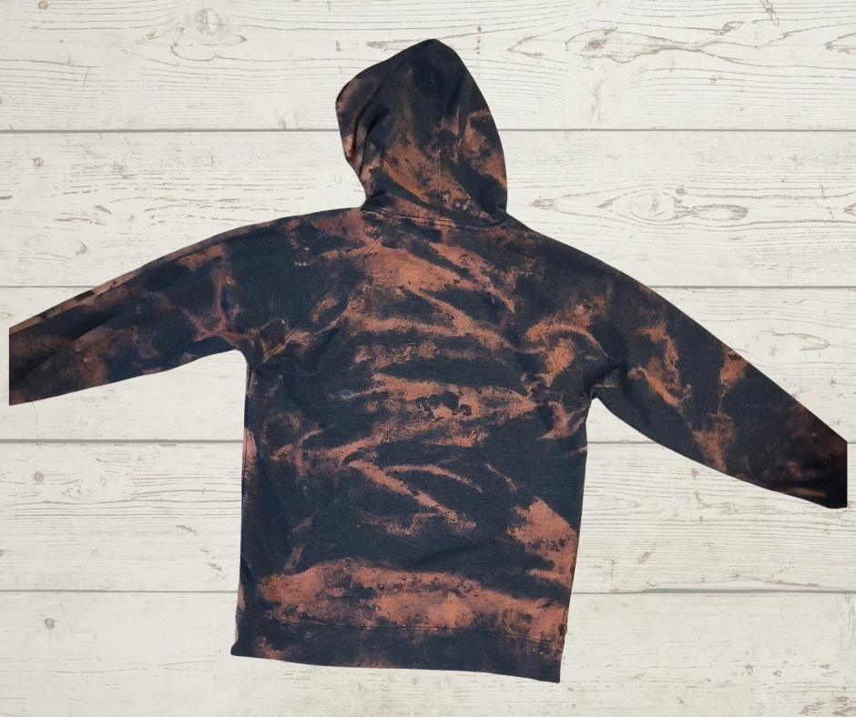 Bleached Tie Dye Hoodie