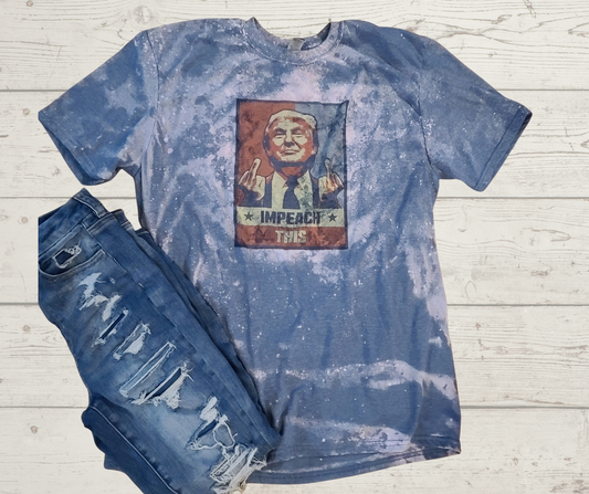 Impeach This  Bleached T-Shirt