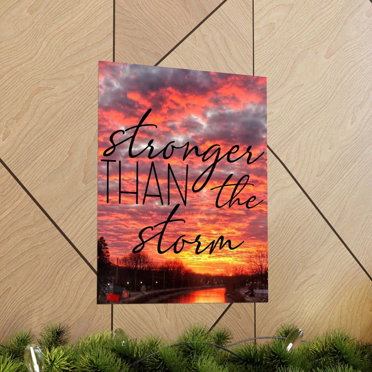 Stronger Than The Storm Poster