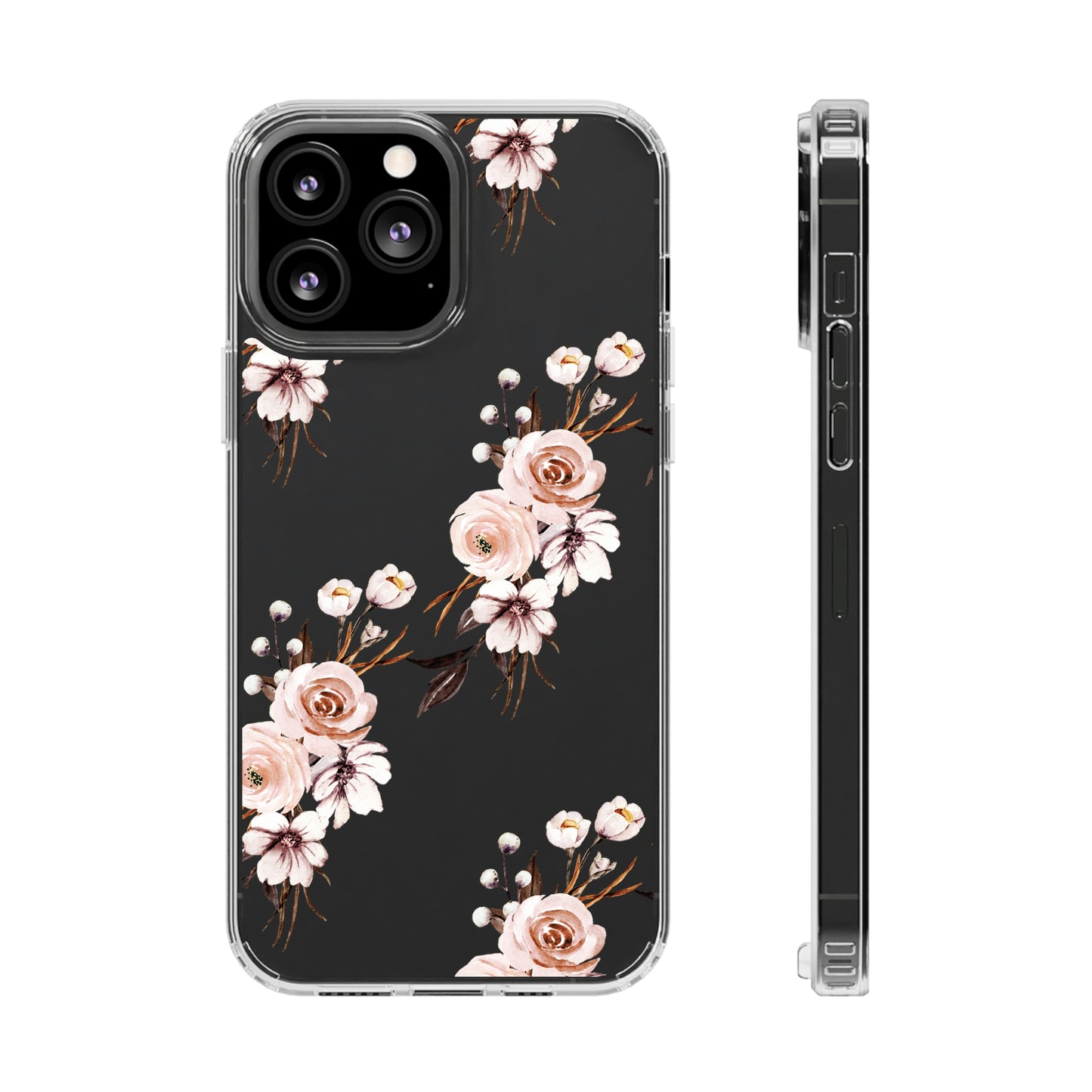 Flower Boho Clear Cases