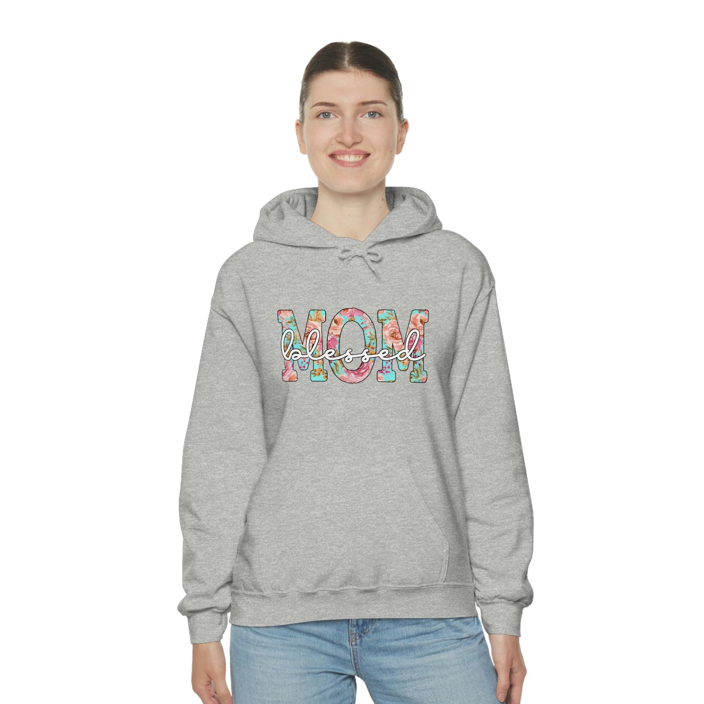 Blesseed Mom Unisex Heavy Blend™ Hooded Sweatshirt