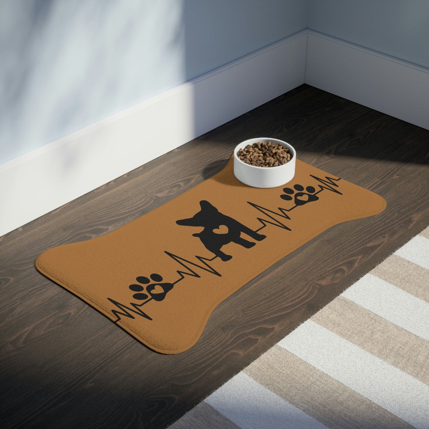 Dog Heartbeat Feeding Mat