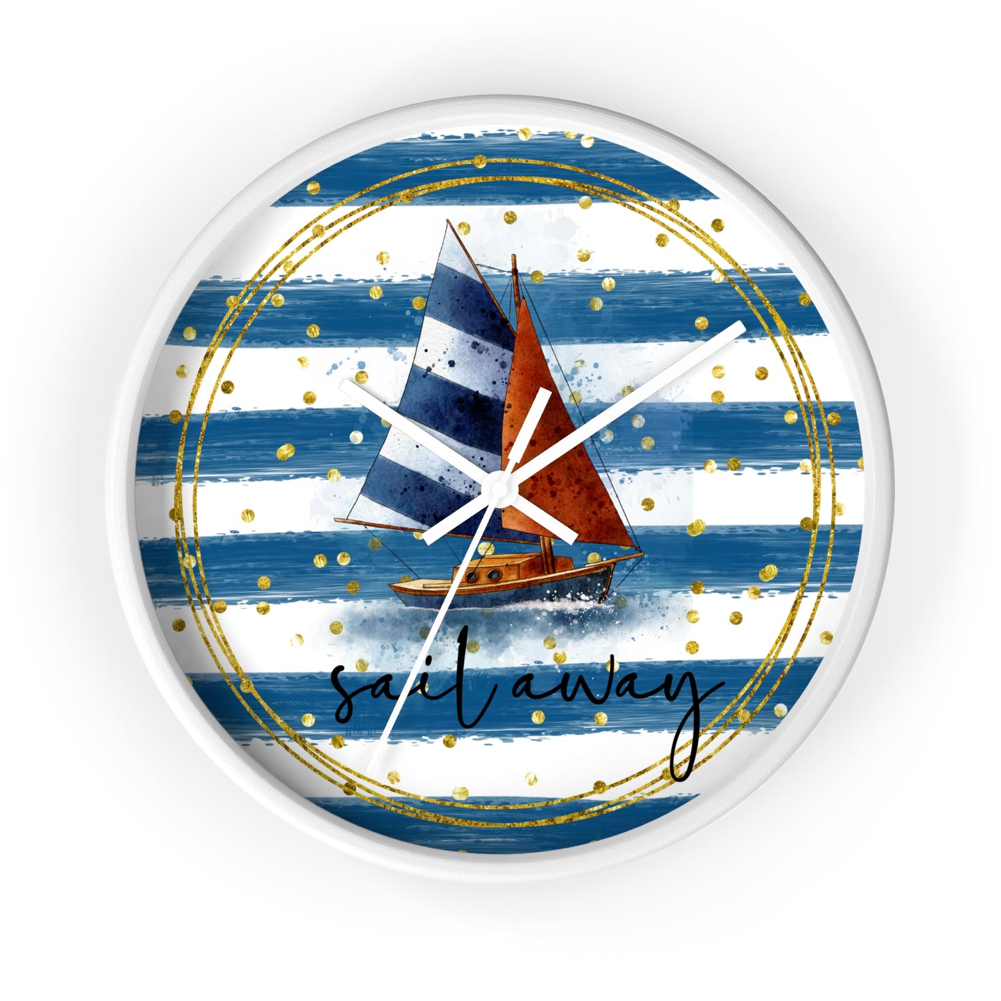 Sailboat Wall clock