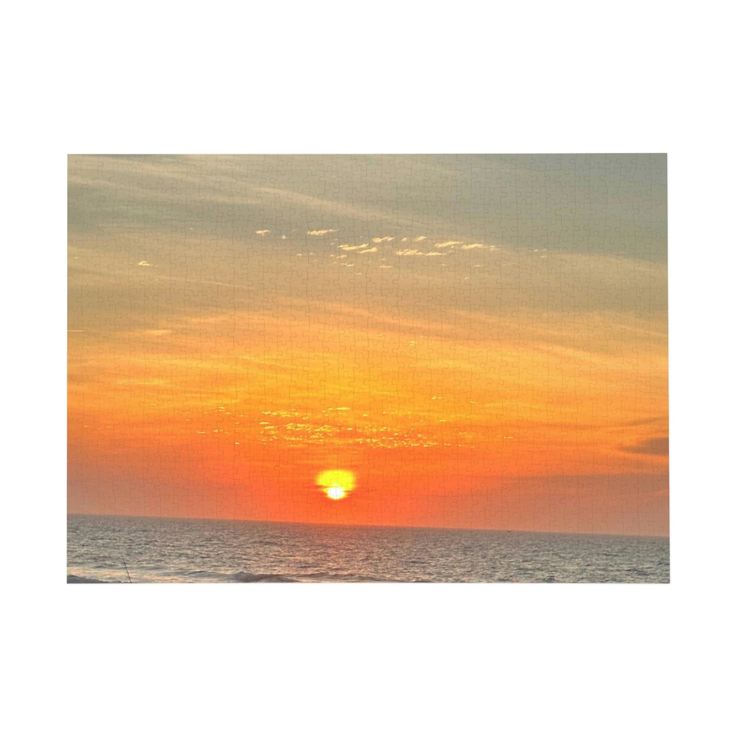 Sunrise Over The Ocean  Puzzle (96, 252, 500, 1000-Piece)