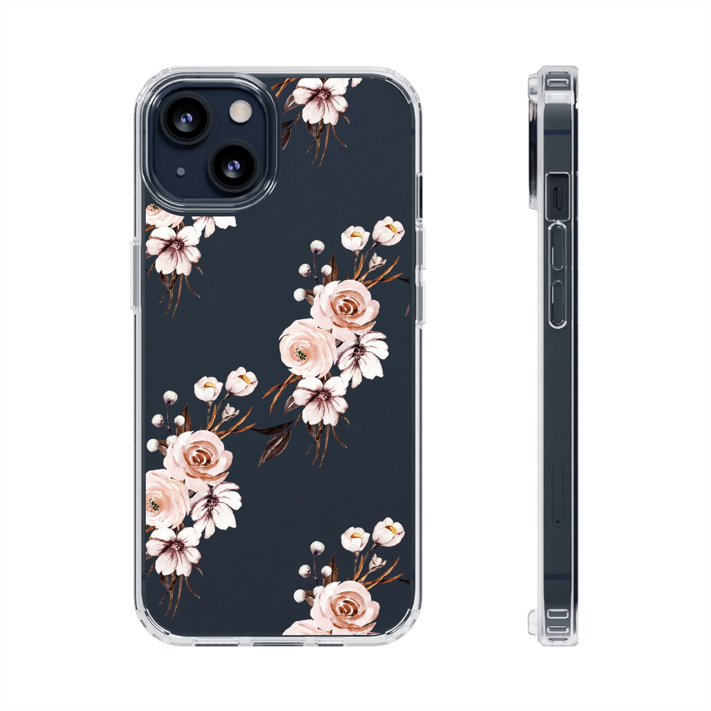 Flower Boho Clear Cases