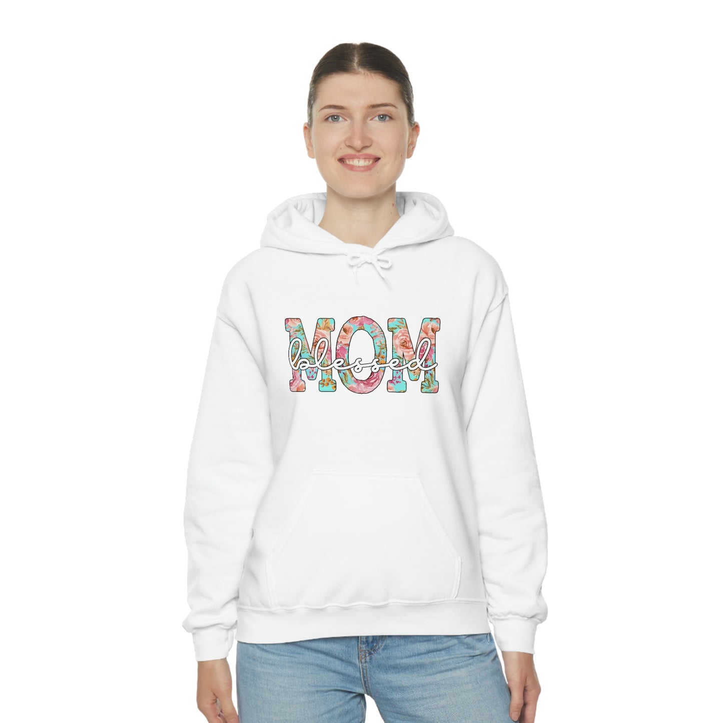 Blesseed Mom Unisex Heavy Blend™ Hooded Sweatshirt