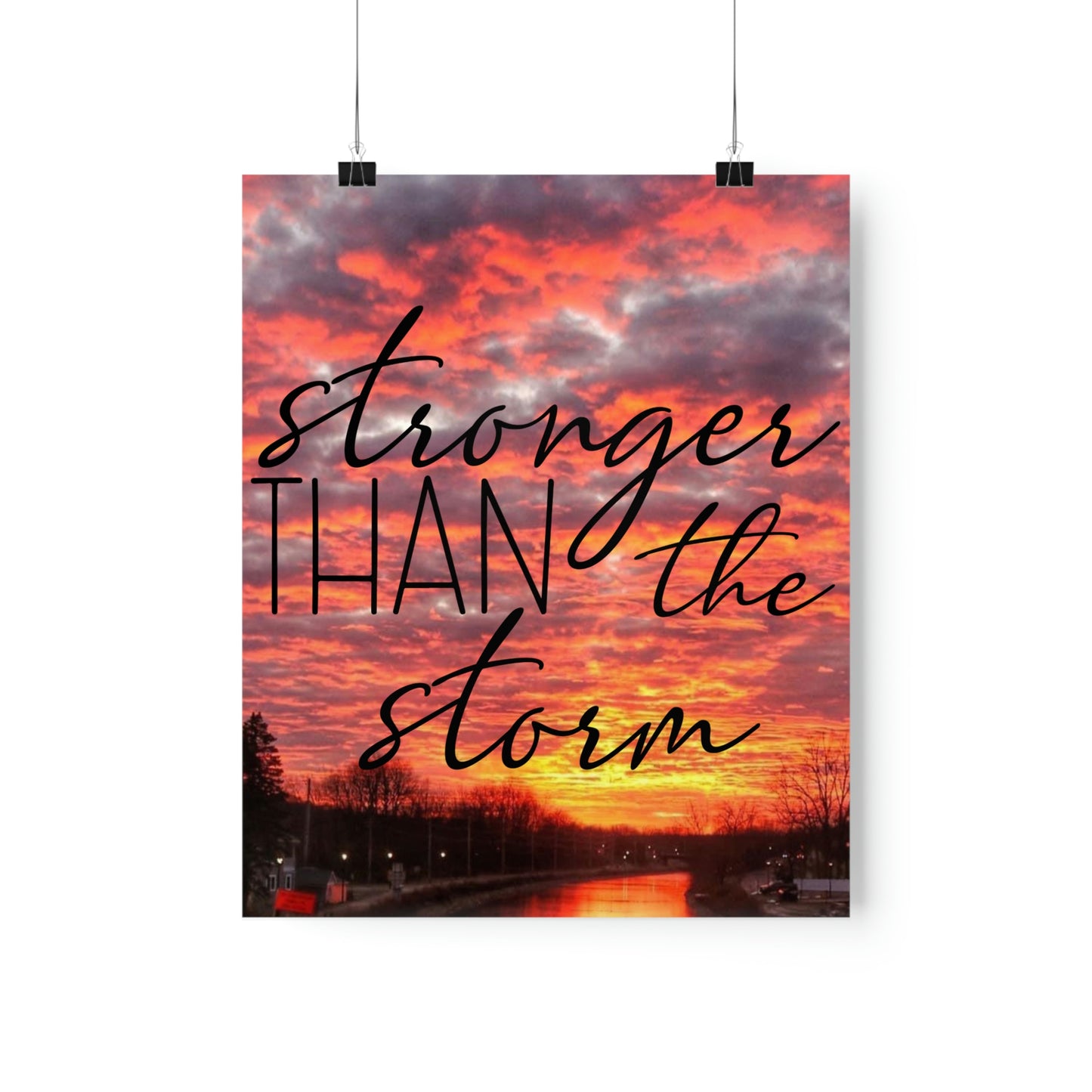 Stronger Than The Storm Poster