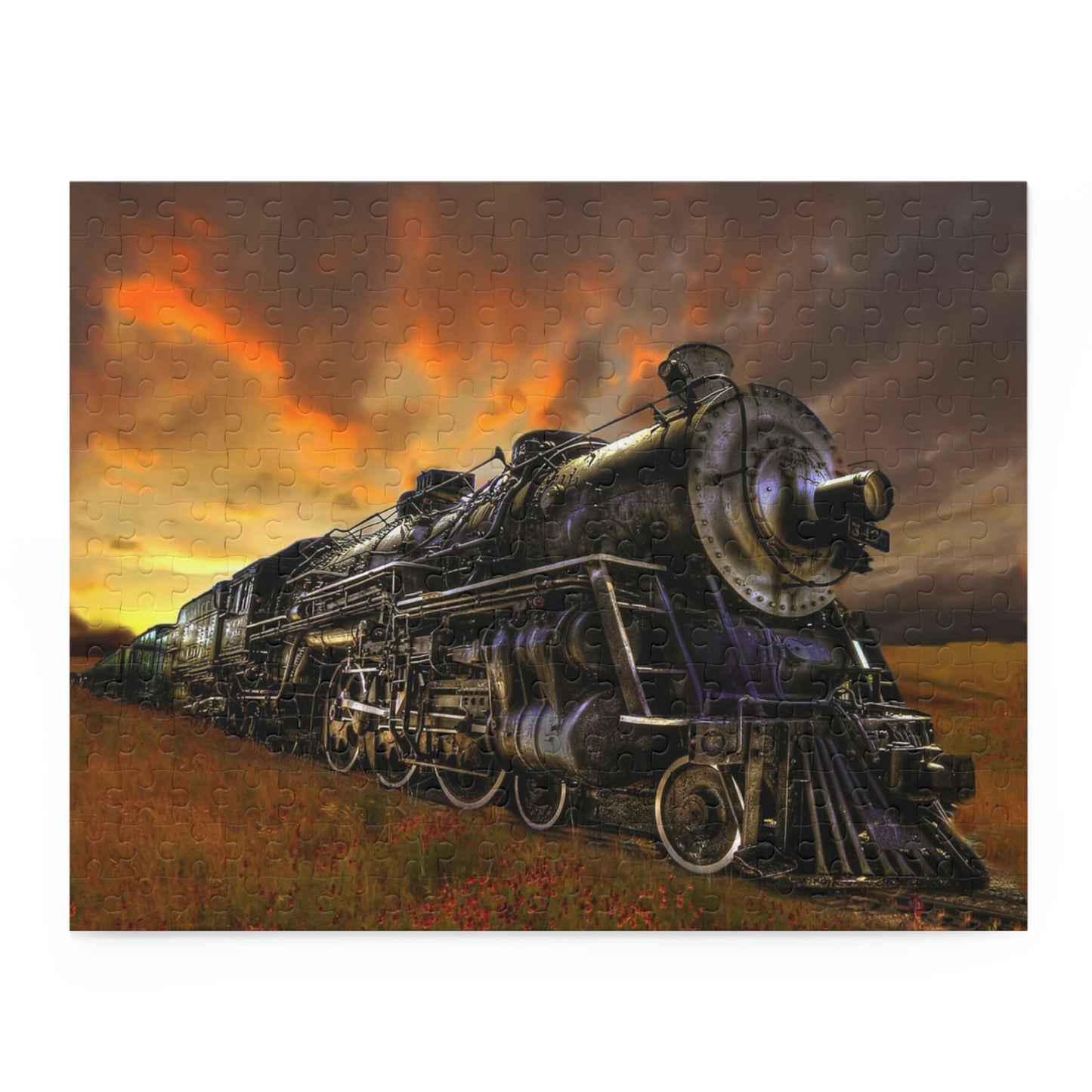 Train Puzzle (120, 252, 500-Piece)