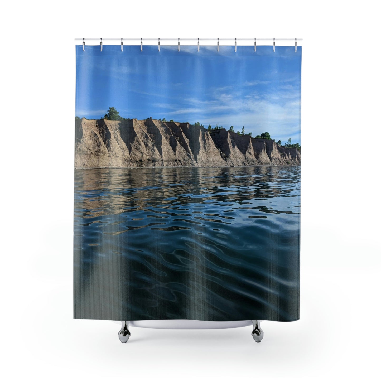 Scenic Lake Shower Curtain