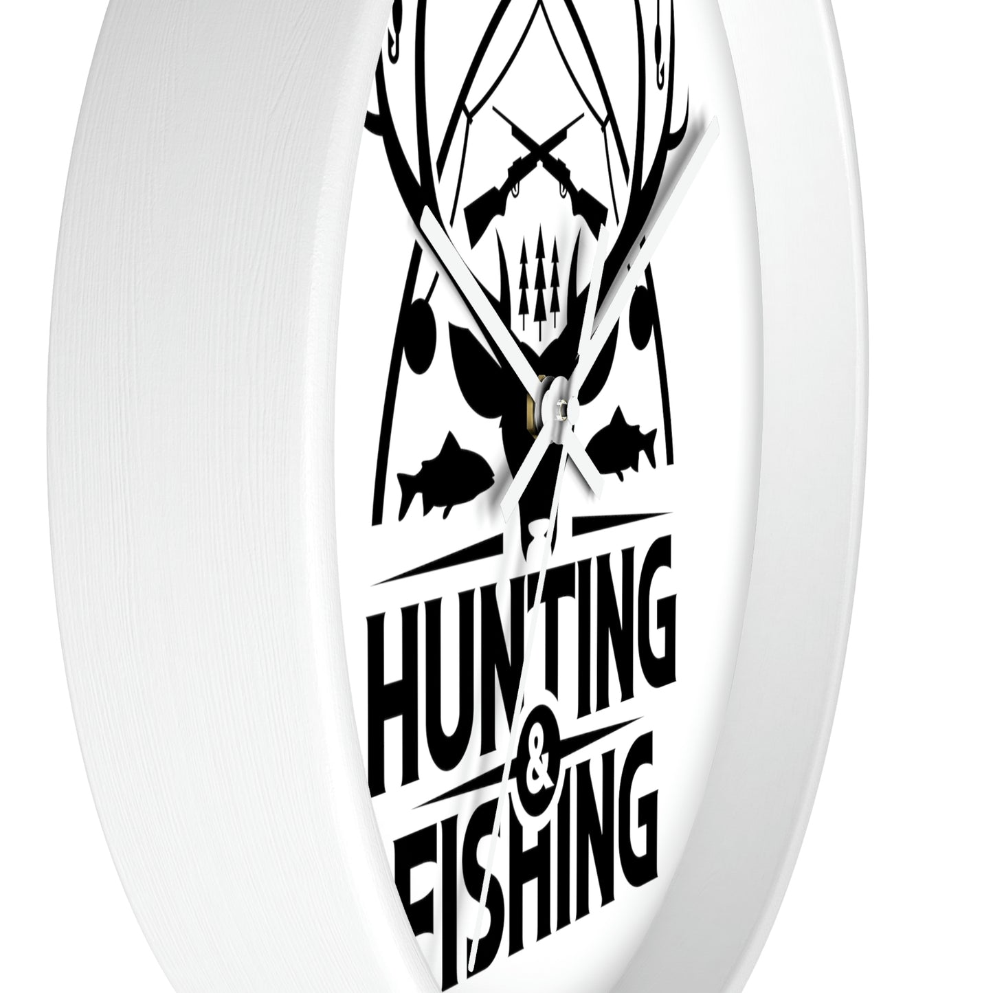 Hunting & Fishing wall clock