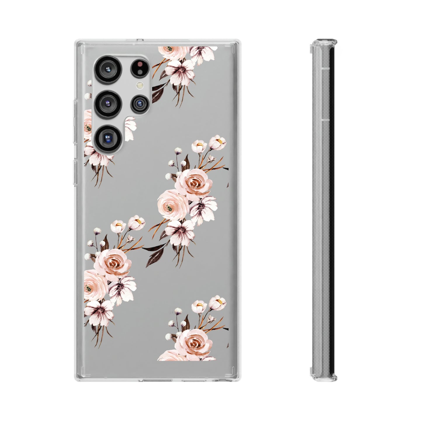 Flower Boho Clear Cases