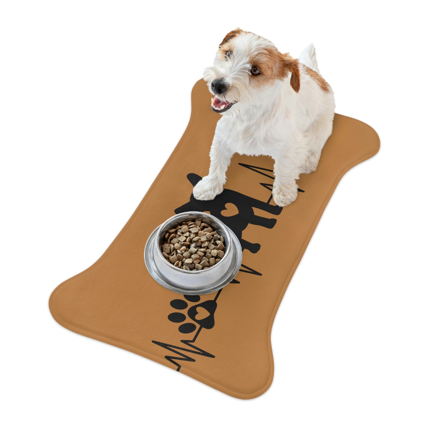 Dog Heartbeat Feeding Mat