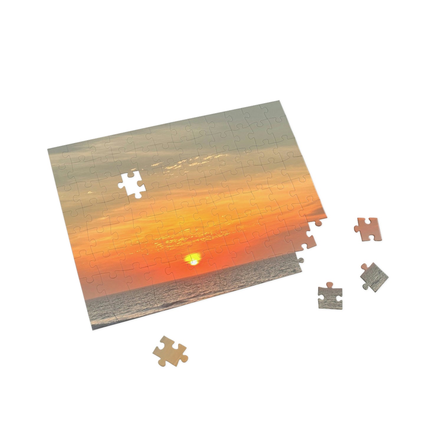 Sunrise Over The Ocean  Puzzle (96, 252, 500, 1000-Piece)