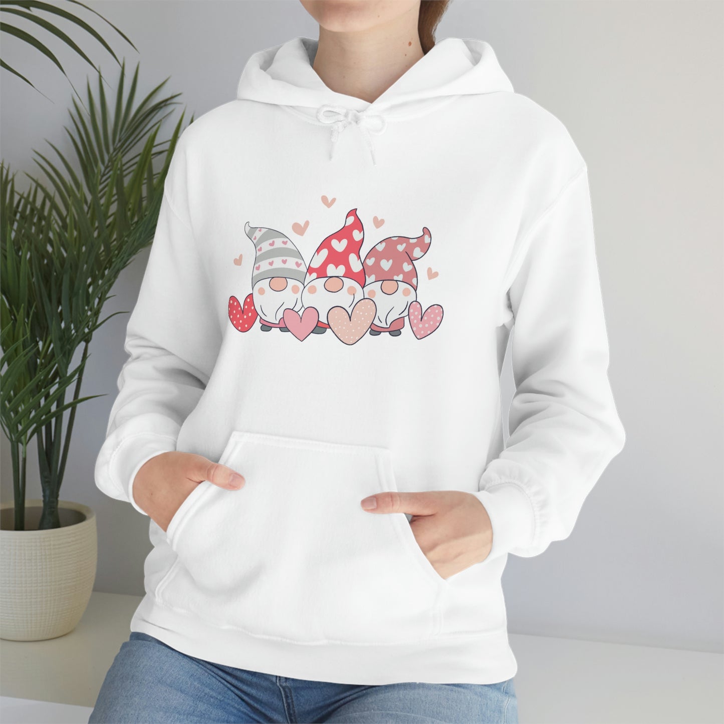 Gnomie Valentines Hoodie