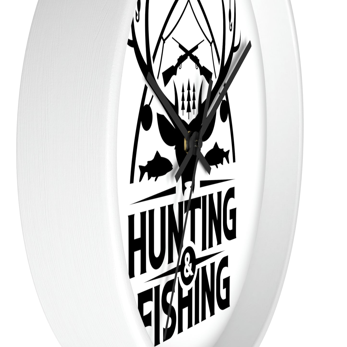 Hunting & Fishing wall clock