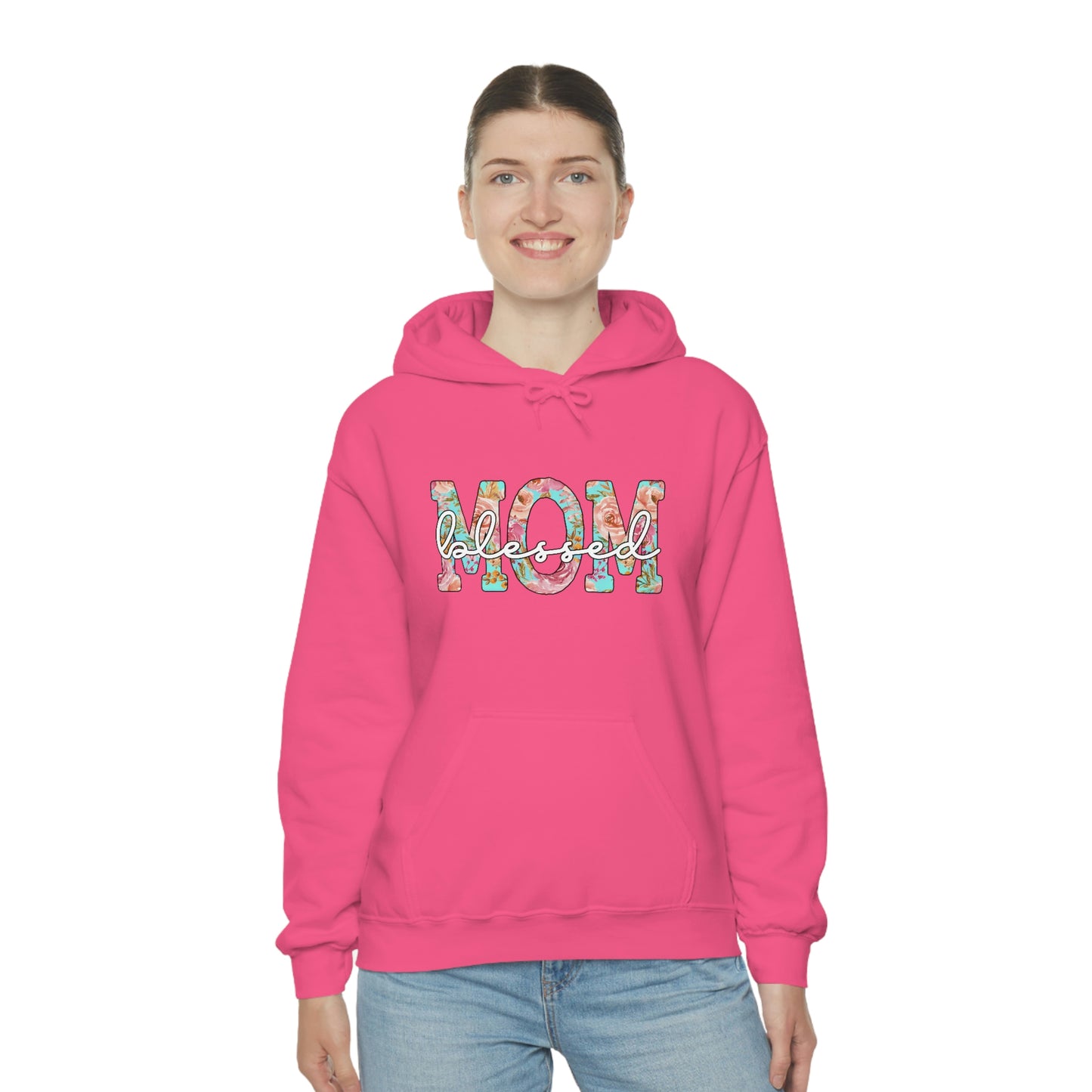 Blesseed Mom Unisex Heavy Blend™ Hooded Sweatshirt