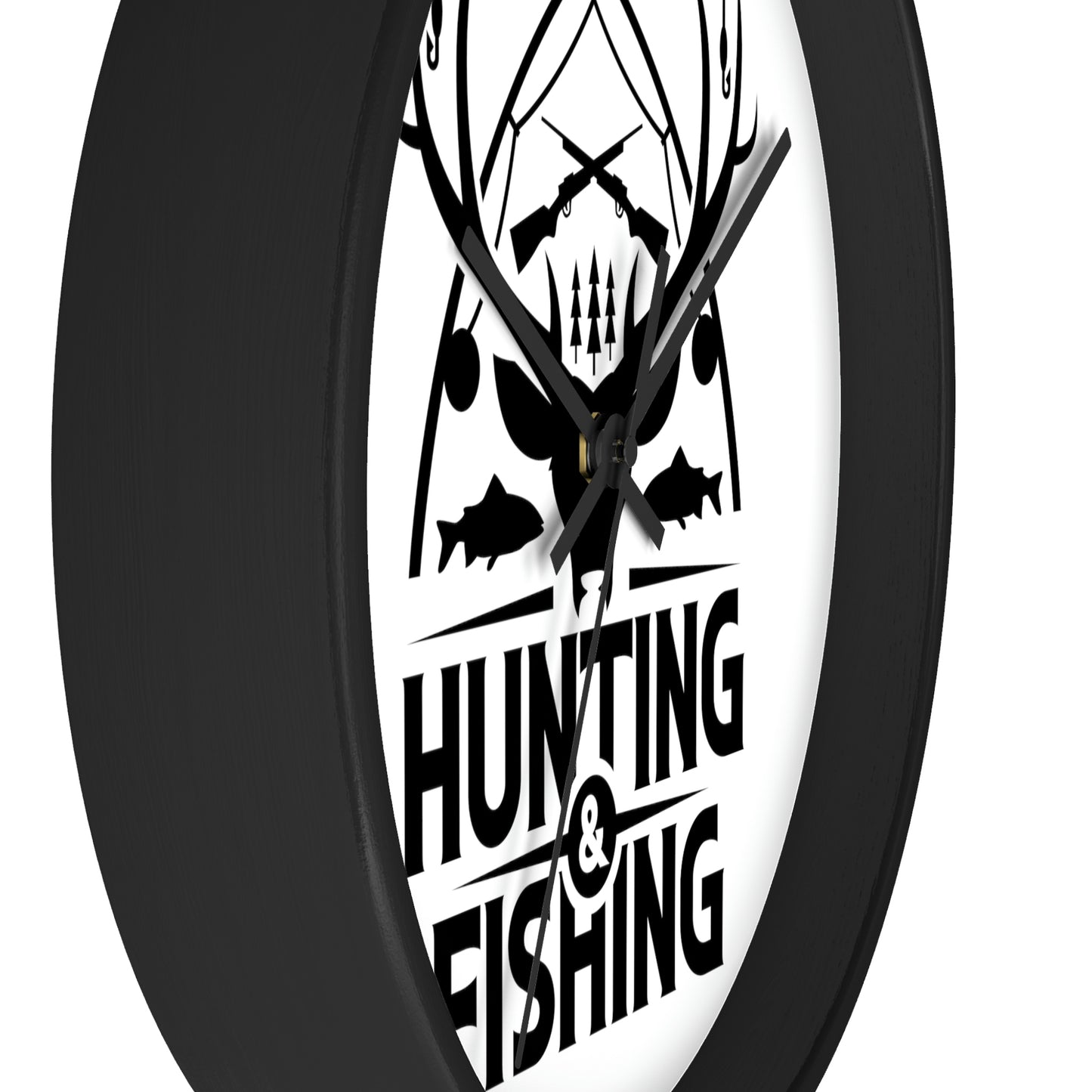 Hunting & Fishing wall clock