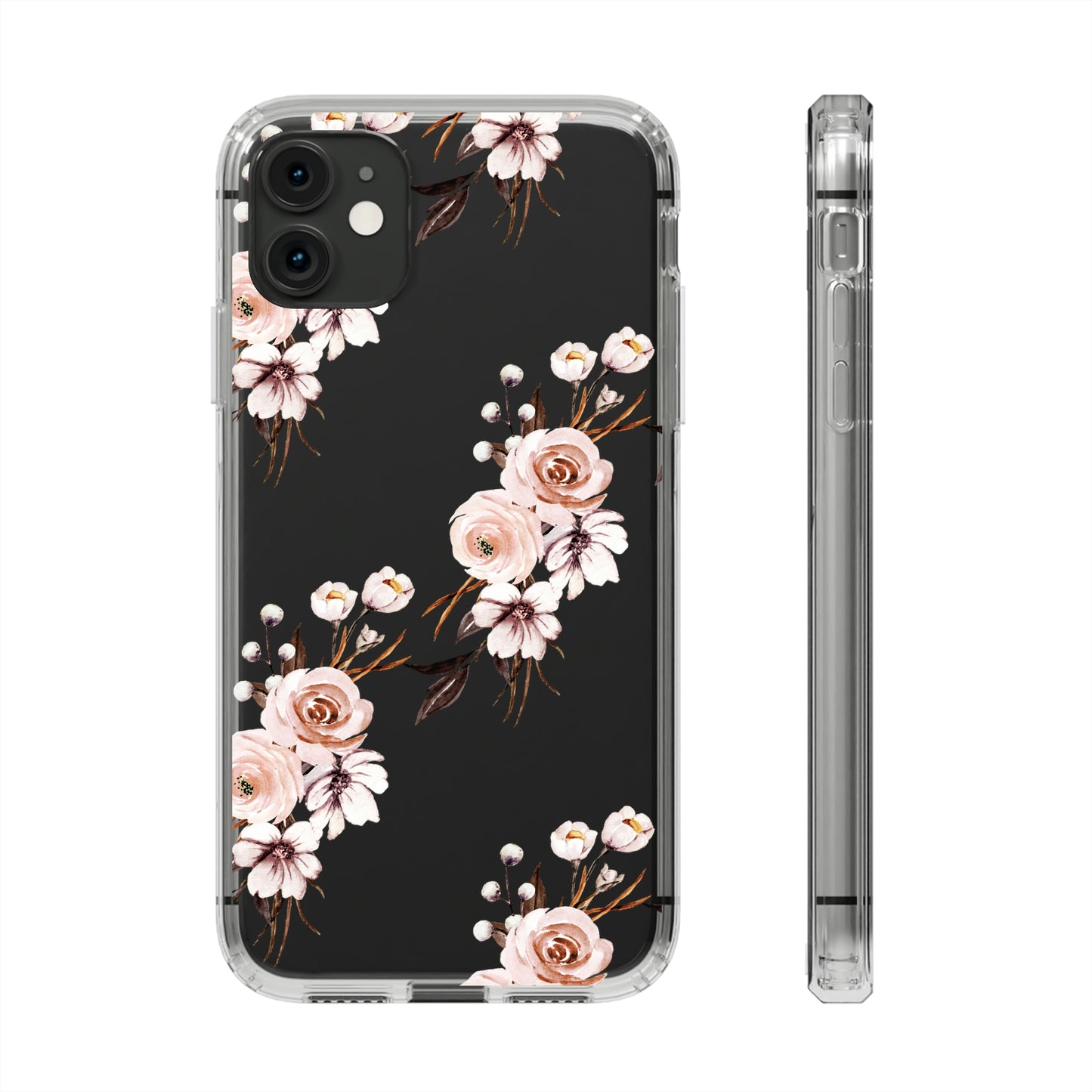 Flower Boho Clear Cases