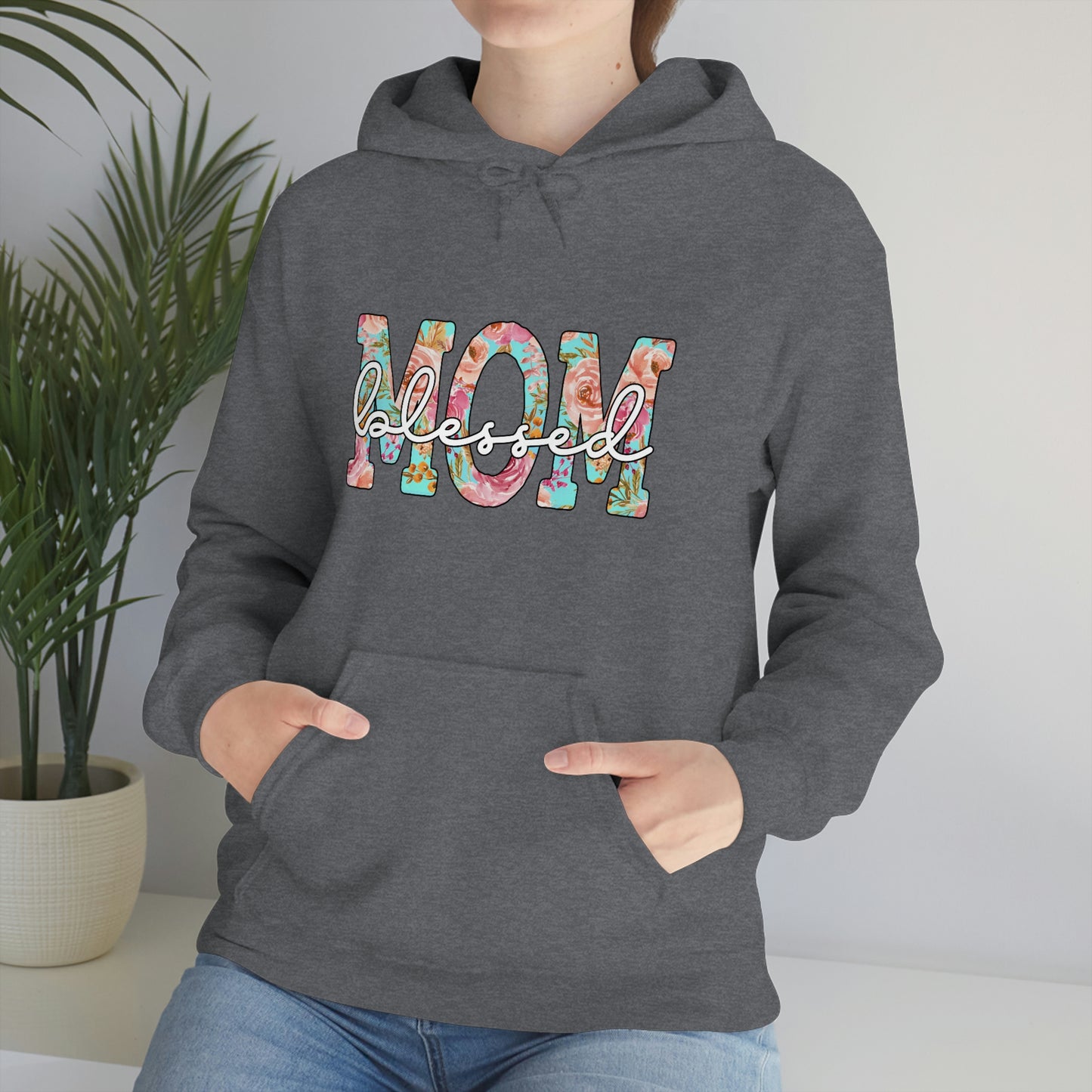 Blesseed Mom Unisex Heavy Blend™ Hooded Sweatshirt