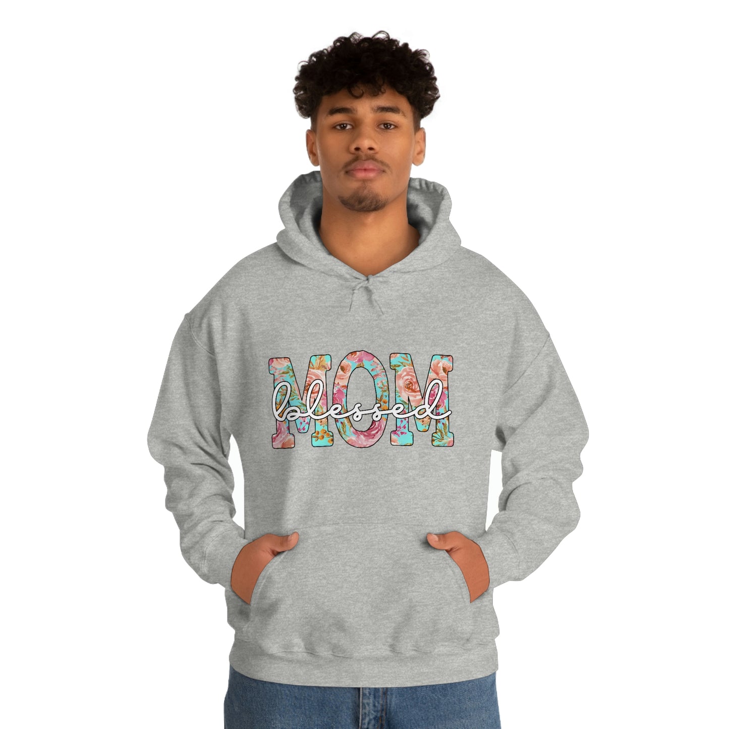 Blesseed Mom Unisex Heavy Blend™ Hooded Sweatshirt