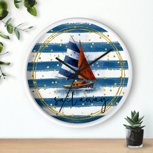 Sailboat Wall clock