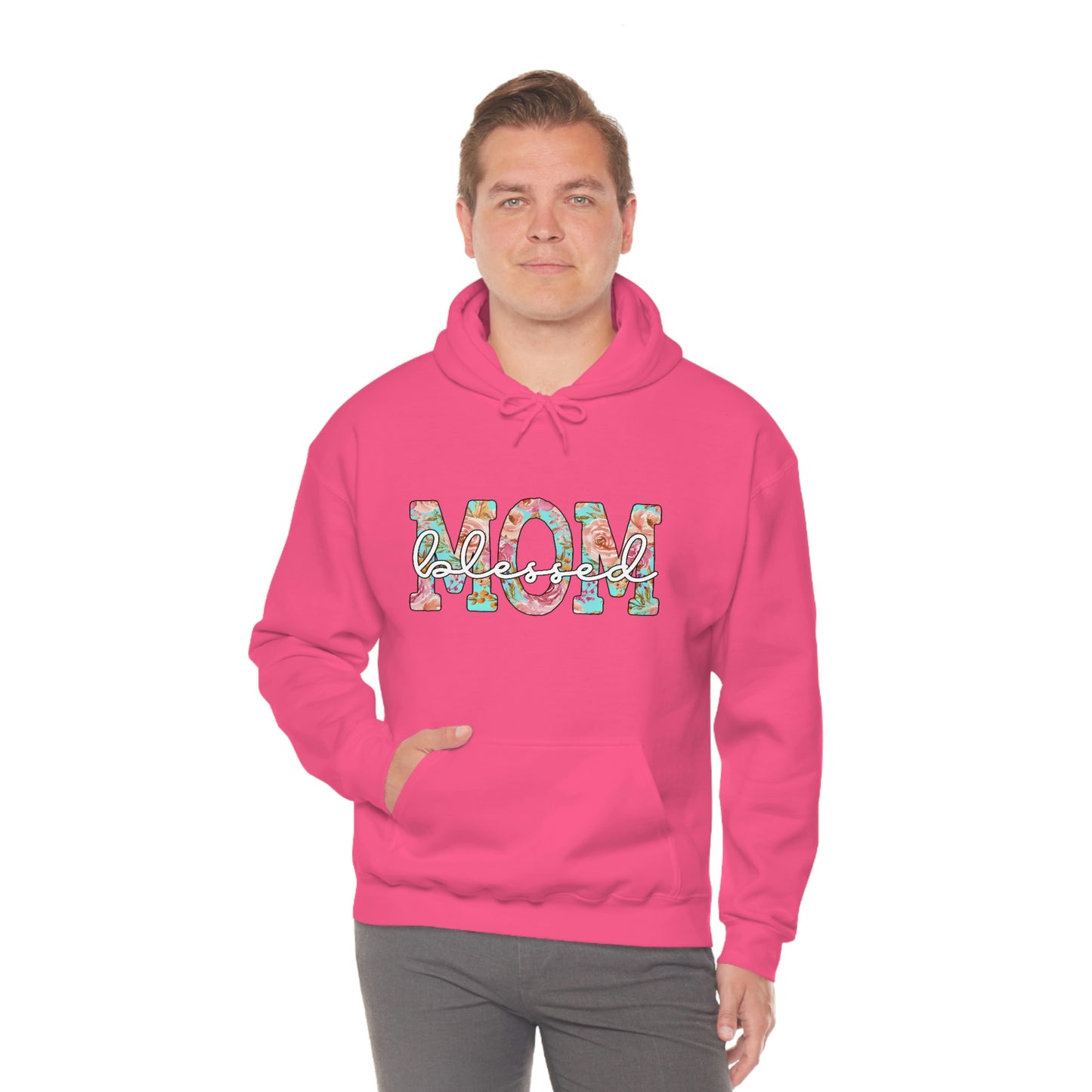 Blesseed Mom Unisex Heavy Blend™ Hooded Sweatshirt