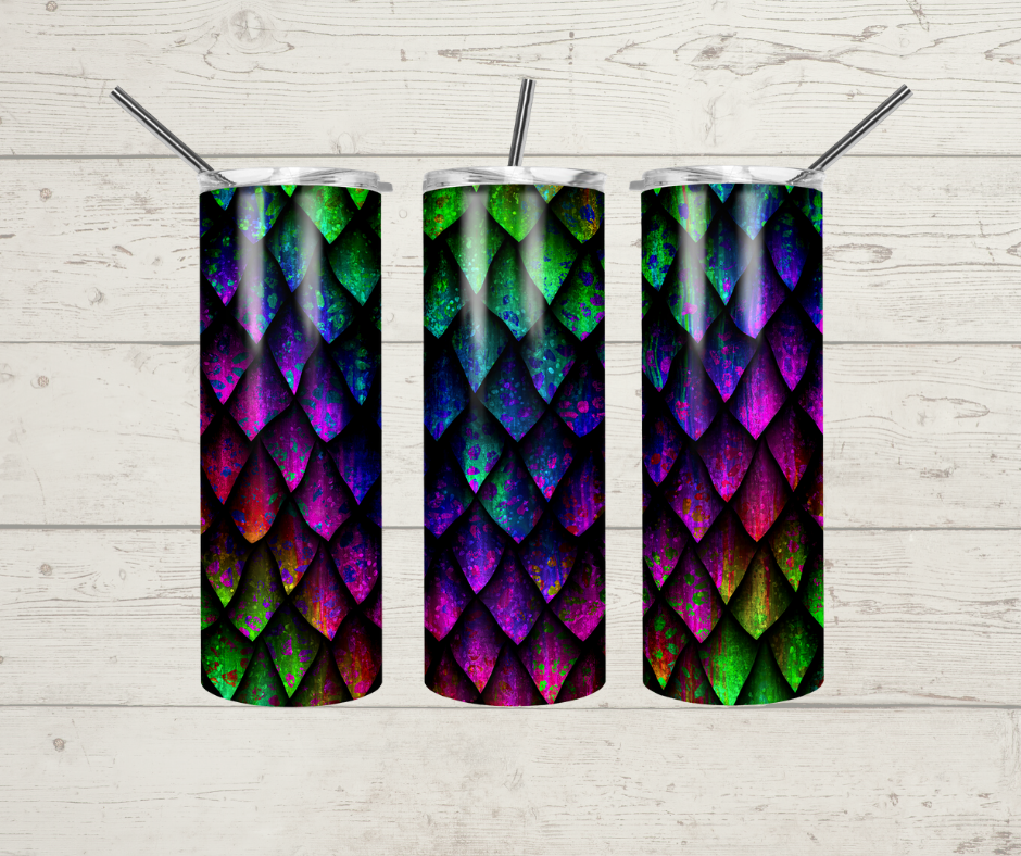 Rainbow Leaf  Tumbler