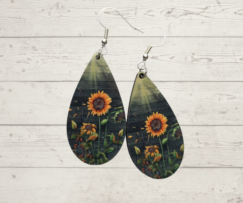 Sunflower Earrings