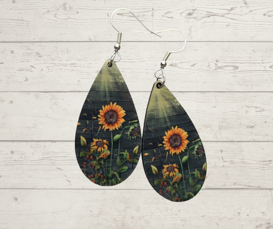 Sunflower Earrings